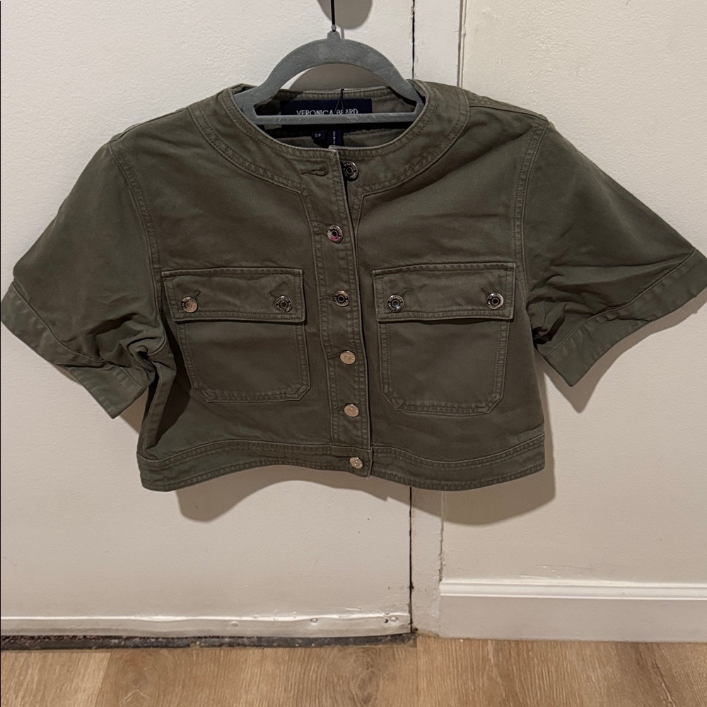 Veronica Beard Elias short sleeve jacket - Picture 2 of 5